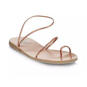 Ancient Greek Sandals Chora Leather Strappy Flat Sandals Rame Size 36 EU NIB